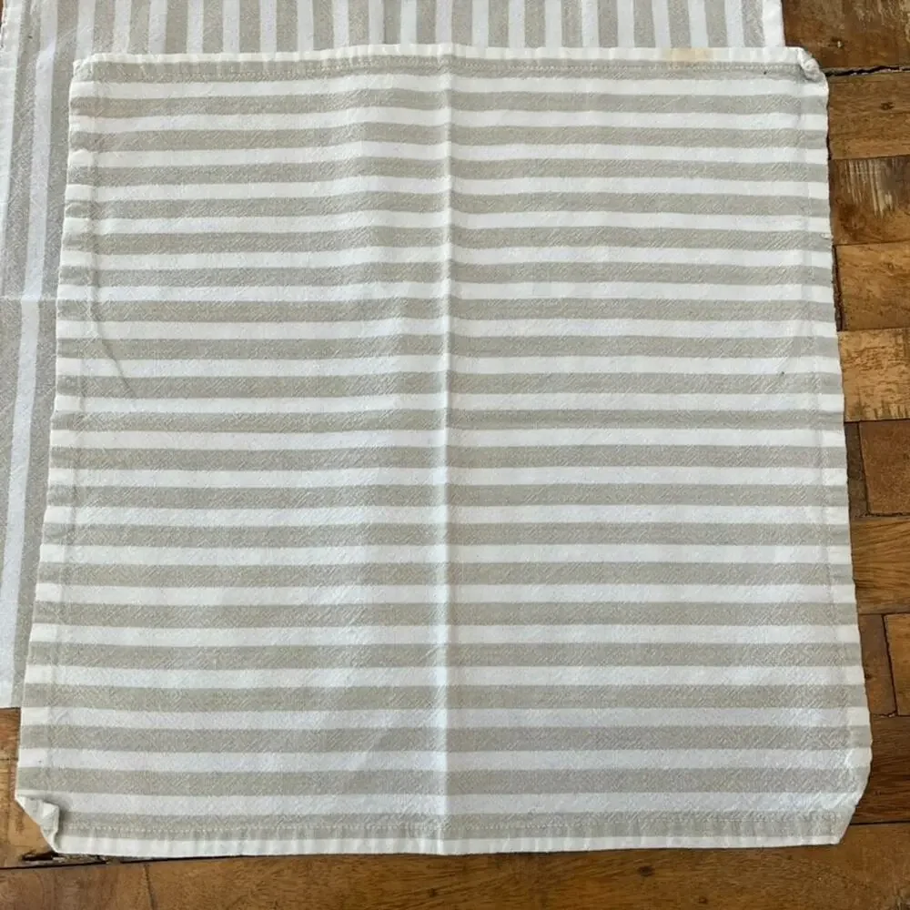 Cotton Casual Farmhouse Style Napkins Set of 4 16